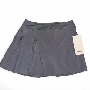 Lululemon Asymmetrical Pleated Tennis Skirt